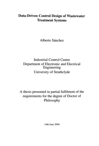 phd thesis in wastewater treatment