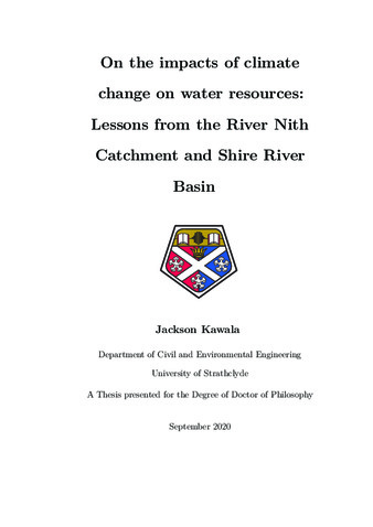 thesis on freshwater pdf