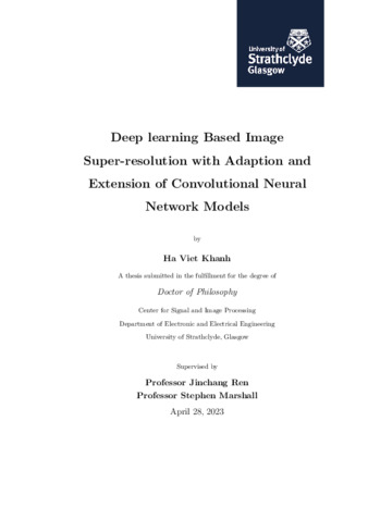 convolutional neural network phd thesis