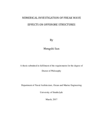 offshore structures thesis